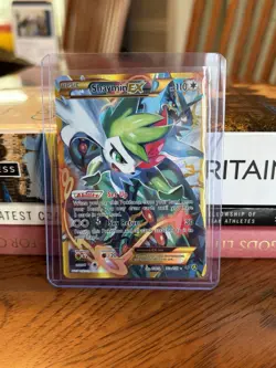 Pokemon TCG Shaymin EX 77a/108 Full Art Gold XY Roaring Skies - Image 1