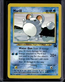 1999 Pokemon Wizards Black Star Promos Marill #29 - Image 1