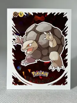 GOLEM PRISMA STICKER 2022 - EVOLUCIONES - POKEMON ( PSA , CGC , BGS , TAG ) - Image 1