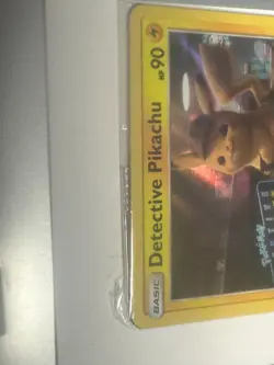 Detective Pikachu - SM190 - Pokemon Sun & Moon Promo SEALED Stamped Movie NM - Image 4