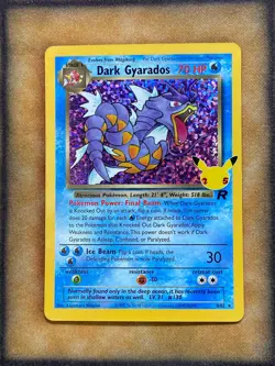 Pokemon Dark Gyarados 8/82 Celebrations Classic Collection NM - Image 1