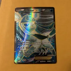 Pokemon TCG Glaceon EX Full Art Ultra Rare Holo Fates Collide 116/124 170HP Eng - Image 1