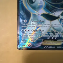 Pokemon TCG Glaceon EX Full Art Ultra Rare Holo Fates Collide 116/124 170HP Eng - Image 2