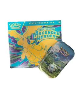 Pokemon TCG: Mega Evolution Ascended Heroes Elite Trainer Box ETB + Mini Tin - Image 1