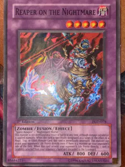 Yugioh! LP Reaper on the Nightmare - PGD-078 - Super Rare - 1st Edition Lightly - Image 1