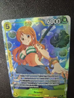 Nami (053) (Alternate Art) EB03-053 One Piece Heroines Edition Foil Mint English - Image 2