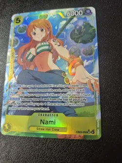 Nami (053) (Alternate Art) EB03-053 One Piece Heroines Edition Foil Mint English - Image 5