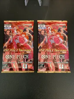 2x One Piece EB-03 Sleeved Pack English free shipping - Image 1