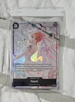 One Piece TCG Nami (OP15-086) Alt Art Foil – Adventure on Kami’s Island ENGLISH - Image 1