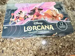 Disney Lorcana TCG Rise of the Floodborn Booster Box - Sealed Not Srinkwrapped 4050368982711 - Image 1