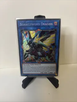 Yugioh Borrelsword Dragon BLHR-EN071 Secret Rare 1st Edition NM - Image 1