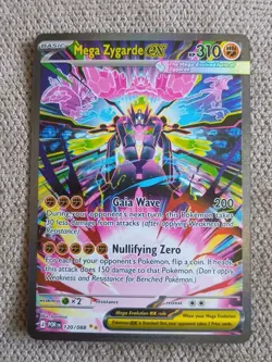 Mega Zygarde Ex 120/088 - Perfect Order SIR - Pokemon Tcg - Mint, Gradeable - Image 1