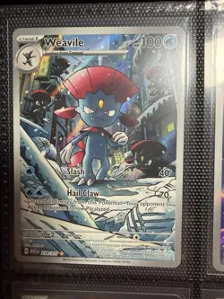 Weavile 228/217 - Ascended Heroes - Pack Fresh NM Illustration Rare Pokemon TCG - Image 1