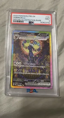 Pokemon TCG Umbreon EX Card 161/131 Sir Prismatic Evolutions Mint Condition - Image 1