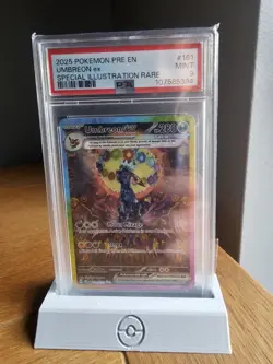 Pokemon Umbreon EX TCG Card 161/131 Sir PSA Mint 9- Prismatic Evolutions - Image 1