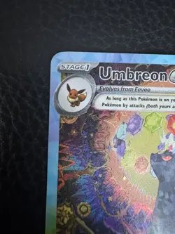 Pokemon TCG Umbreon EX Prismatic Evolutions Card 161/131 SIR - Image 4