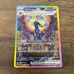 Pokemon TCG Umbreon EX Prismatic Evolutions Card 161/131 Sir - Image 1