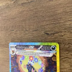 Pokemon TCG Umbreon EX Prismatic Evolutions Card 161/131 Sir - Image 3