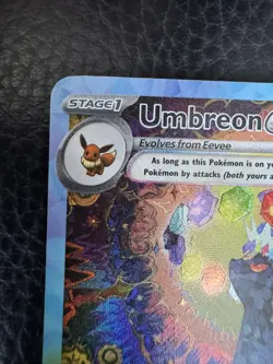 Pokemon TCG Umbreon EX Prismatic Evolutions Card 161/131 SIR - Image 3