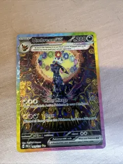 Pokemon TCG Umbreon EX Prismatic Evolutions Card 161/131 Sir - Image 1