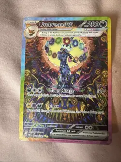 Pokemon TCG Umbreon EX Prismatic Evolutions Card 161/131 Sir - Image 2