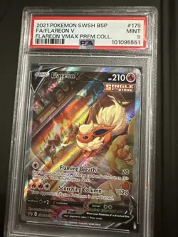 Flareon V SWSH179 SWSH: Sword & Shield Promo Cards Holo - Image 1
