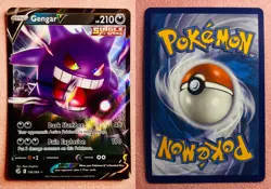 Gengar V 156/264 | SWSH Fusion Strike | 2021 Pokemon TCG Card | NM - Image 3