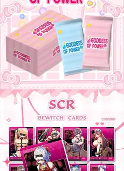 Goddess Of Power Trading Cards Anime Spicy Waifu CCG 19 Pack Booster Box HOT - Image 4