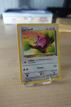 Pokemon Card - Jigglypuff - Jungle - 54/64 - Near mint - Image 1