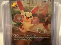 Pokemon Plusle TCG Card 193/182 Sv04: Paradox Rift - Image 3