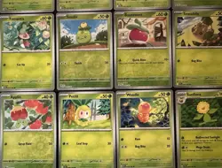 Cute Grass Pokemon Card Lot 🌱 | Adorable Art | 18 Cards – NM - Image 2