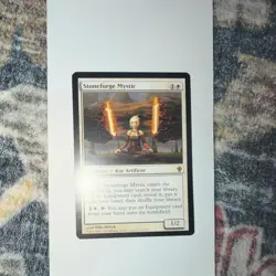 Magic: The Gathering Stoneforge Mystic rare Worldwake creature card - Image 1
