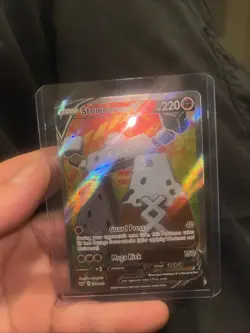 Stonjourner V 193/202 Full Art Ultra Rare Card Pokemon TCG Sword And Shield - NM - Image 1