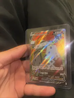 Stonjourner V 193/202 Full Art Ultra Rare Card Pokemon TCG Sword And Shield - NM - Image 2