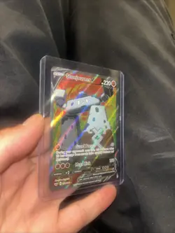 Stonjourner V 193/202 Full Art Ultra Rare Card Pokemon TCG Sword And Shield - NM - Image 3