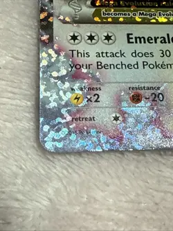 Pokemon Mega M Rayquaza EX Ultra Rare Card 76/108 - Image 4