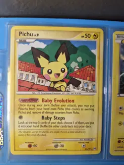 Pikachu & Pichu 9-Card Lot 1st Edition Shadowless Energy Pokemon TCG WOTC - Image 3