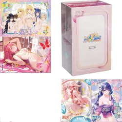 Goddess LUCKY CARDS Girls Party 2 Anime Waifu Collector's Art Card Box NEW - Image 1