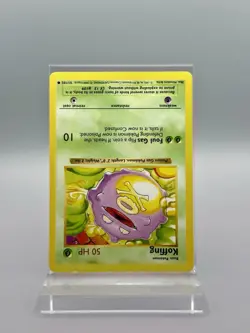 Koffing 51/102 Shadowless Base Set LP+ - Pokemon TCG Card Common - Image 2