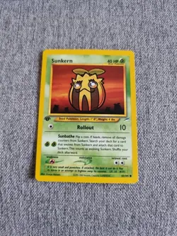Sunkern 83/105 1st Edition Neo Destiny Original WOTC Near MINT Pokemon Card (2) - Image 1