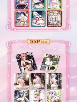 Girl Party The Charm of Goddess Card Anime Spicy Waifu 11 Pack Booster Box！ - Image 5