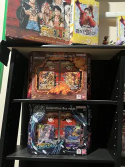 One Piece Card Game Illustration Box Vol. 5 & 6 Sealed Bundle New - Image 1
