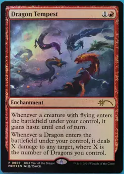 Dragon Tempest (2024 Lunar New Year Promo) FOIL NM MTG CARD (514506) ABUGames - Image 1