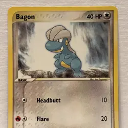 BAGON 49/97 - NON-HOLO - COMMON - Ex Dragon - e-READER 2003 POKEMON CARD - NM - Image 2