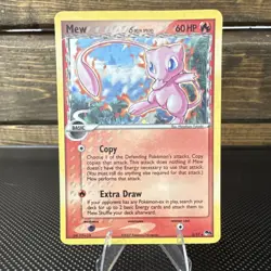 Pokemon Mew POP Series 5 Delta Species Holo 3/17 60 HP 2007 💥Error Card💥 - Image 1