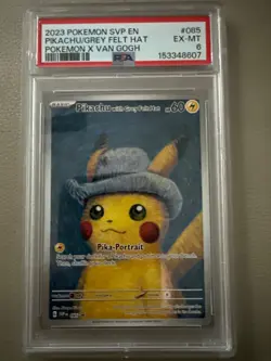 Pikachu with Grey Felt Hat 85 Sv: Scarlet & Violet Promo Cards Regular - Image 1