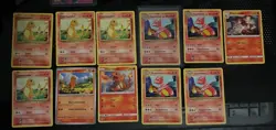 Pokemon Charmander & Charmeleon 11 Card Lot - Image 1