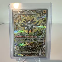 2 Card Lot Pokemon TCG SVP Black Star Promo Magneton Flapple Holo GameStop - Image 2