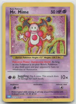 Pokemon - Mr. Mime 013/034 Classic Collection - Trading Card Game Classic - NM - Image 1