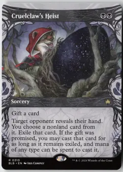 Cruelclaw's Heist (Showcase) (310) - Normal - Bloomburrow (BLB) - NM - Image 1